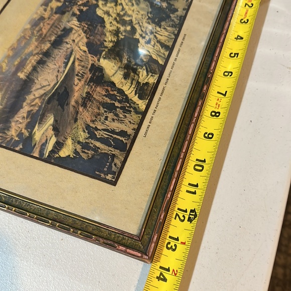 Antique Vintage print of The Painted Desert - Picture 7 of 9